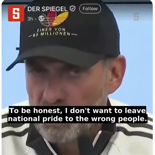 One of 83 Million.... Jürgen Klopp, in his first official task as head coach of the German soccer team, introducing the team squad, did something quite remarkable: He took the stage, talking about… | Dieter Kaufhold