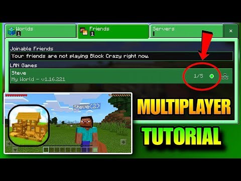 How To Play Multiplayer In Block Crazy Robo World 2026 | Block Crazy Robo World Craft Multiplayer