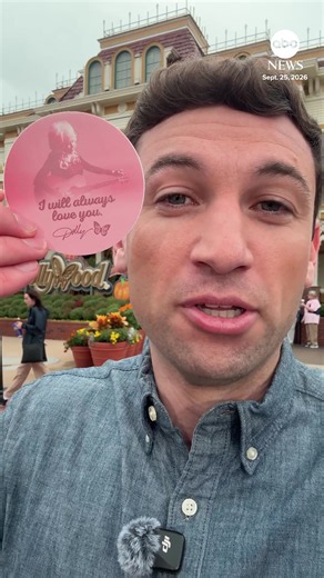 ABC News’ Danny New is at Dollywood, where fans are celebrating the life and legacy of Dolly Parton on Dolly Parton Day, a celebration timed to Sept. 25 referencing the singer's beloved hit song,