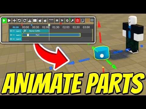 How To ANIMATE PARTS/MESHES In The Strongest Battlegrounds SKILL BUILDER V2! Roblox TSB