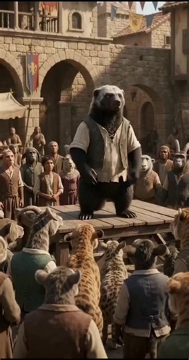 Honey Badger Advising the People of the Kingdom