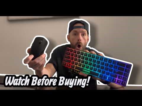 Wireless Gaming Keyboard and Mouse Combo Review – Compact Setup Worth It?!