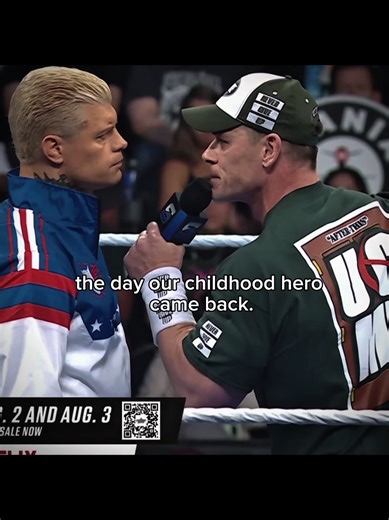 John Cena’s Epic WWE Return Scheduled for August 2025