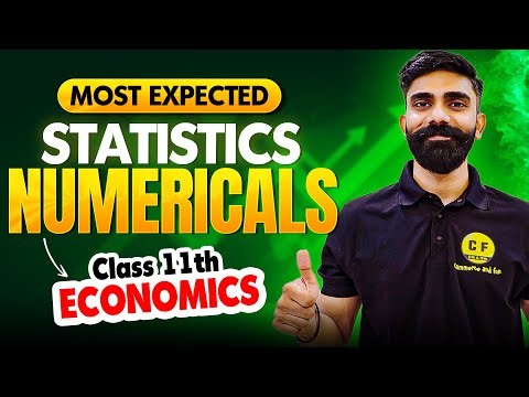 Class 11th Economics 🔥| Most Expected Numericals of Complete Statistics | Ankit Sir