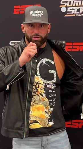 Matt Cardona must have been SO stoked to see Chelsea Green win the Interim WWE Women’s Championship💪🩷 #wwe #summerslam #wrestling #mattcardona #chelseagreen