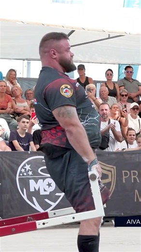 Aivars Šmaukstelis Deadlifts a CAR! | Strongman Champions League