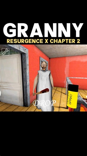 Granny Resurgence :)👉📈 Chapter 2 Atmosphere✨ Pepper spray🤪 #shorts #granny