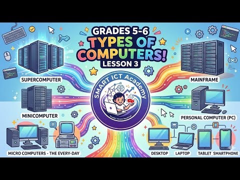 From Supercomputers to Smartphones: Types of Computers for Kids