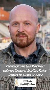 Republican Sen. Lisa Murkowski endorses Democrat Jonathan Kreiss-Tomkins for Alaska Gov