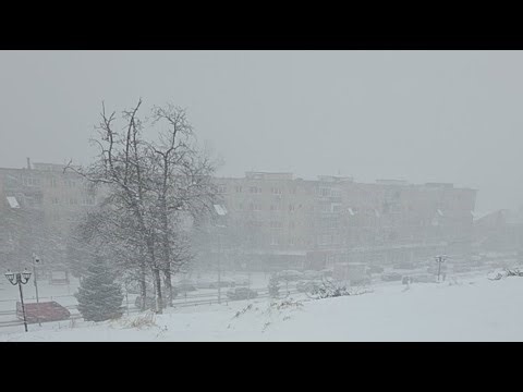 A venit iarna cu adevărat