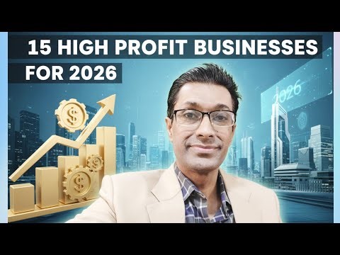 Top15 High Profit Business Ideas for 2026 | Low Investment & Future Ready