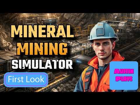 Mineral Mining Simulator FIRST LOOK – Digging MILLIONS in Gems! 💎 (Ultimate Automation)