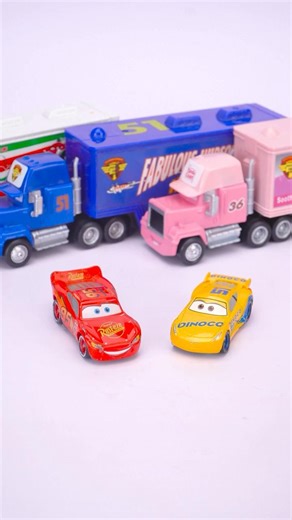 Disney Pixar Cars Fire Command Vehicle Lightning McQueen ASMR No Talking #asmr #toys #review