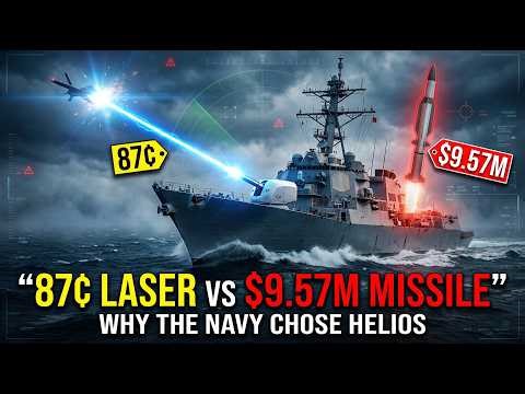 The 87-Cent ‘Helios’: Why the US Navy Chose a Laser Over the SM-6