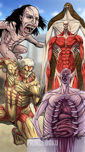 Aberrant Titan & Armored Titan vs ALL Abnormal Titans & Ymir's Nine Titans 🤯⚔️ |#viral#aot#eren