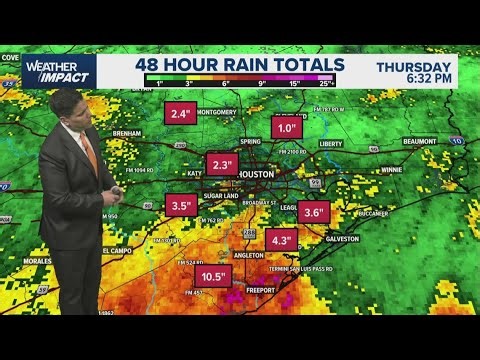 Weather Impact update: Wet weather pattern continues with more rain on the way