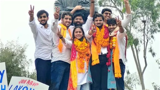 Delhi University Election Results 2026: ABVP Wins 3 Of 4 Delhi University Posts, Independent Makes History |