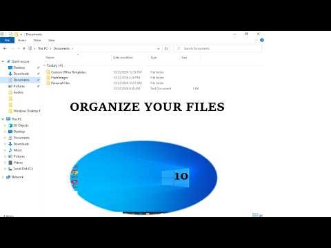 How to Organize Files and Folders in Windows 10 | Beginner's Guide