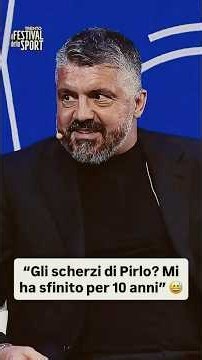 Gattuso e gli scherzi di Pirlo: “Mi ha sfinito per 10 anni…” 😅🍦