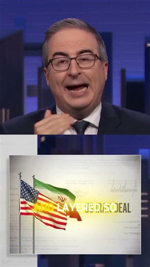 John Oliver CALLS OUT Trump's Iran Deal Claims! 😂