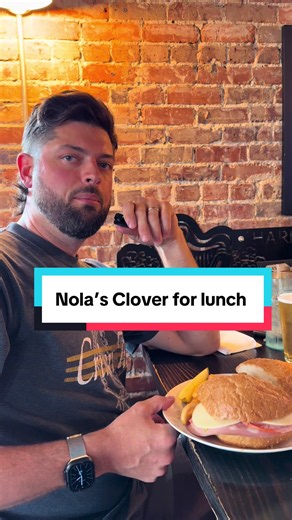 Nola's Clover Gadsden: Muffuletta & Cheesecake Lunch Review