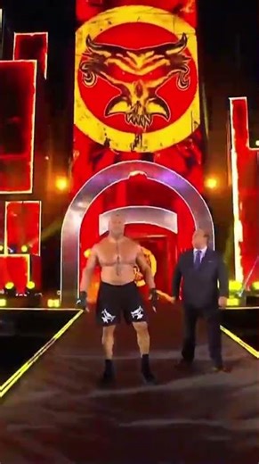 The Beast has arrived for the Men’s #RoyalRumble Match 🤠😤