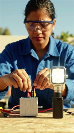 DIY Solar Generator ⚡ Can Solar Power Charge a Battery? (Real Test) #solarkits #diysolar #solarsteam