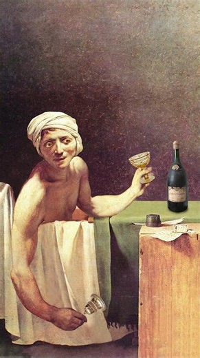 Rufus Warns Marat: Jacques-Louis David