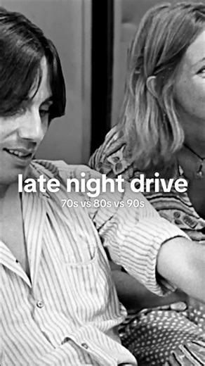 Late Night Drive through the decades: 70s vs 80s vs 90s 🎧 #70smusic #80smusic #90smusic