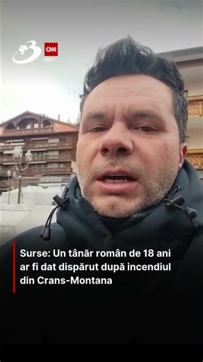 Surse: Un tânăr român de 18 ani ar fi dat dispărut după incendiul din Crans-Montana
