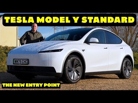 the NEW 2026 TESLA MODEL Y STANDARD | First Drive Review