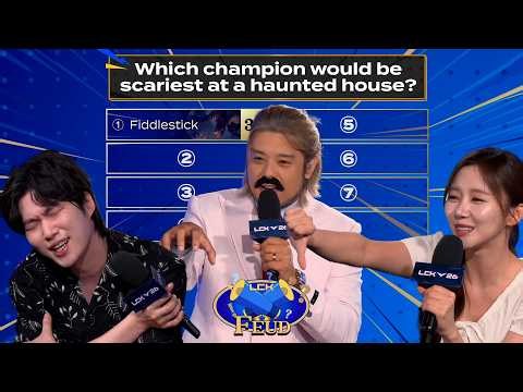 The Scariest Champion at a Haunted House? Survey Says... | LCK FEUD Ep. 5