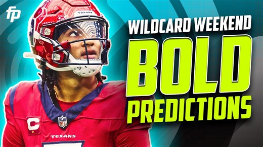 Bold NFL wild card weekend predictions (bet these props now)