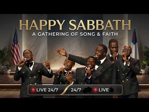 🔴 LIVE 24/7 Sabbath Worship | Christian Hymns, Prayer & Peaceful Rest