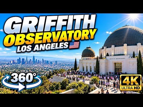 Griffith Observatory 🇺🇸 | Incredible Views of Los Angeles in 360°