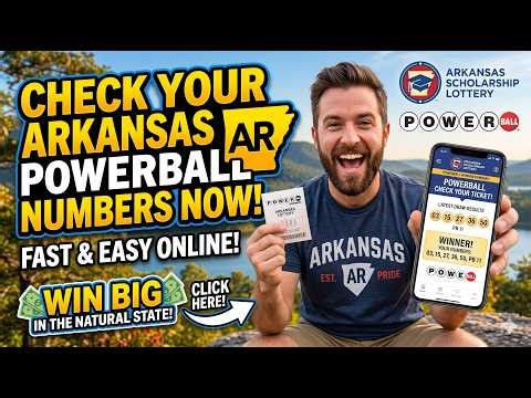 How do i check my Arkansas Powerball numbers
