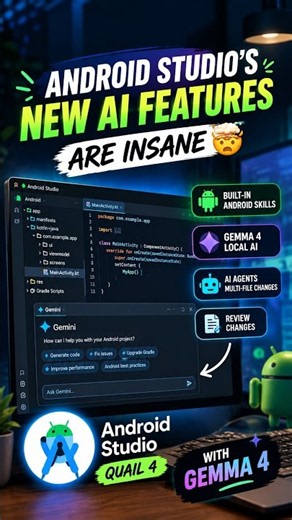 Android Studio’s New AI Features Are INSANE 🤯 | Gemma 4