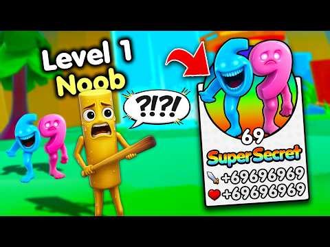 Starting Over as NOOB but ADMINS TROLL ME in Brainrot Evolution! (Roblox)