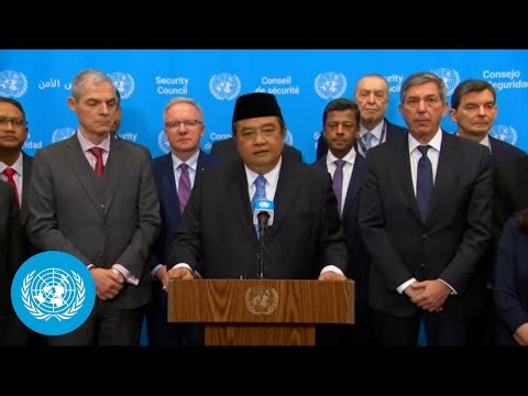 Safety & Security of UN Peacekeepers - Joint Media Stakeout | United Nations