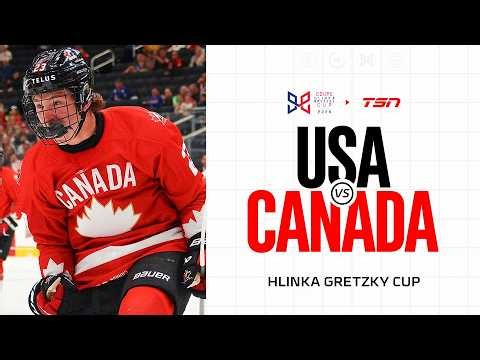 Canada vs. USA Full Highlights | Hlinka Gretzky Cup Finals