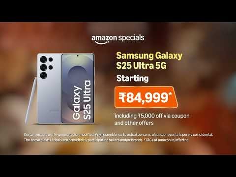 Amazon Great Indian Festival | AmazonSpecials | Samsung Galaxy S25