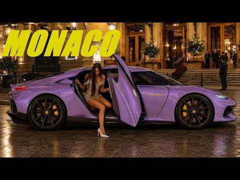 MONACO SUPERCARS WITH SEXY LADIES BEST ARRIVALS vol.24 #monaco #supercars #viral #trending