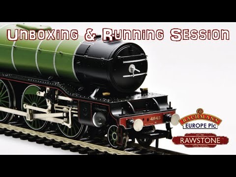 Bachmann LNER V2 Class Kings Own Yorkshire Light Infantry & Green Arrow Unboxing & Running Session