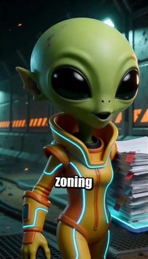 Dragon zombie destroys paperwork funny sci-fi animation #zombie #animation #scifi