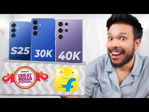 S24 Ultra - 50k , S25 Fe - 40K , Galaxy S25- 55K - Best Samsung Flagship To Buy!!