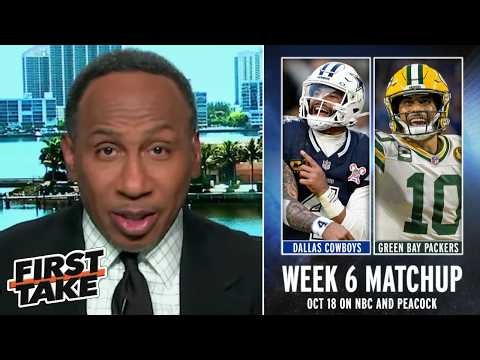 FIRST TAKE | Stephen A. WARNS Cowboys About RED-HOT Jordan Love Ahead of Dallas vs Green Bay Week 6