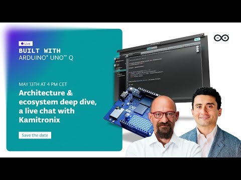 Built with Arduino - A live chat with Andrea and Kamitronix