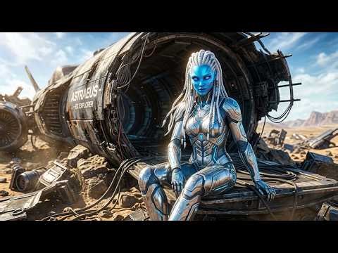 The Human Pilot Entered a Destroyed Spaceship… What He Found Inside Was an Alien Woman | HFY Story