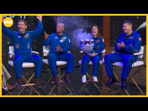 Artemis II crew discusses historic mission live on 'GMA'