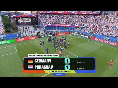 Germany vs Paraguay Penalty Shootout 4-3 Highlights | Germany vs Paraguay Fifa World Cup Highlights